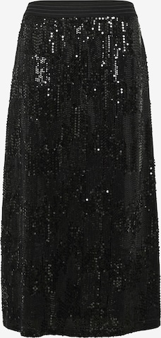 Kaffe Rock 'Amalie' in Schwarz: Vorderseite