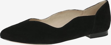 CAPRICE Ballet Flats in Black: front