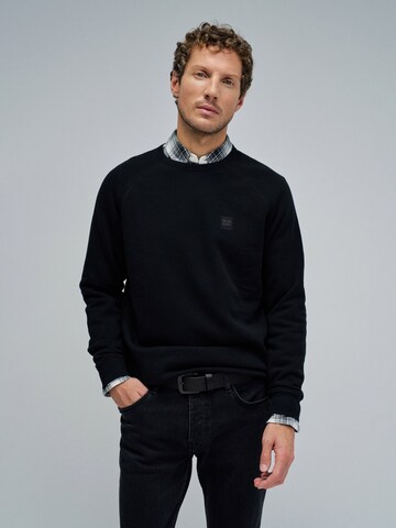 Salsa Jeans Pullover in Schwarz: Vorderseite