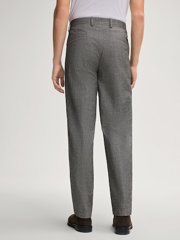 JOOP! Loose fit Trousers with creases 'Lexter' in Grey
