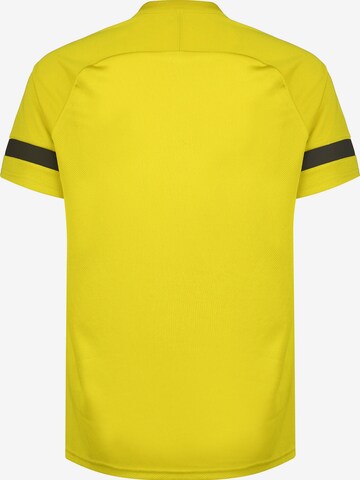 T-Shirt fonctionnel 'Academy 21' NIKE en jaune