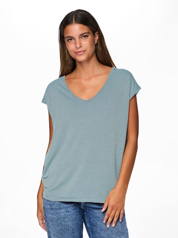 PIECES T-Shirt 'PCBillo' in Blau: Vorderseite