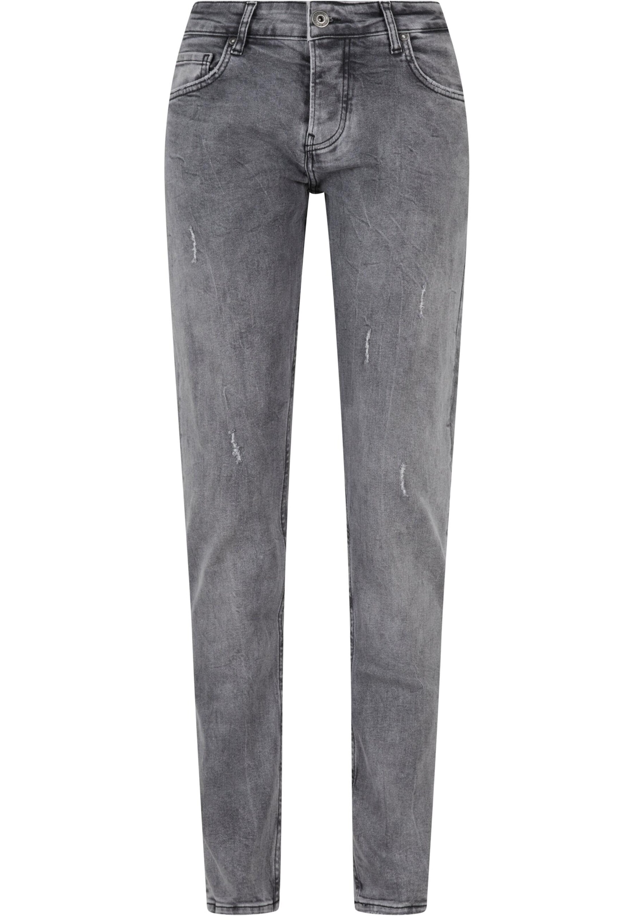 2Y Premium Slim fit Jeans in Grey: front