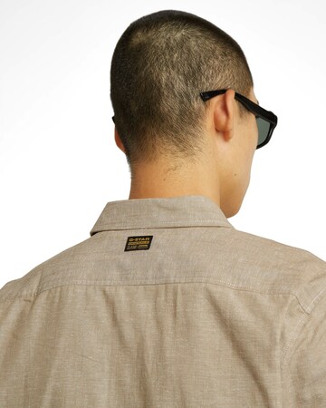 Coupe slim Chemise G-STAR en beige