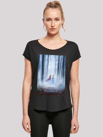 F4NT4STIC Shirt 'Disney Frozen 2 Movie Film Poster' in Black: front