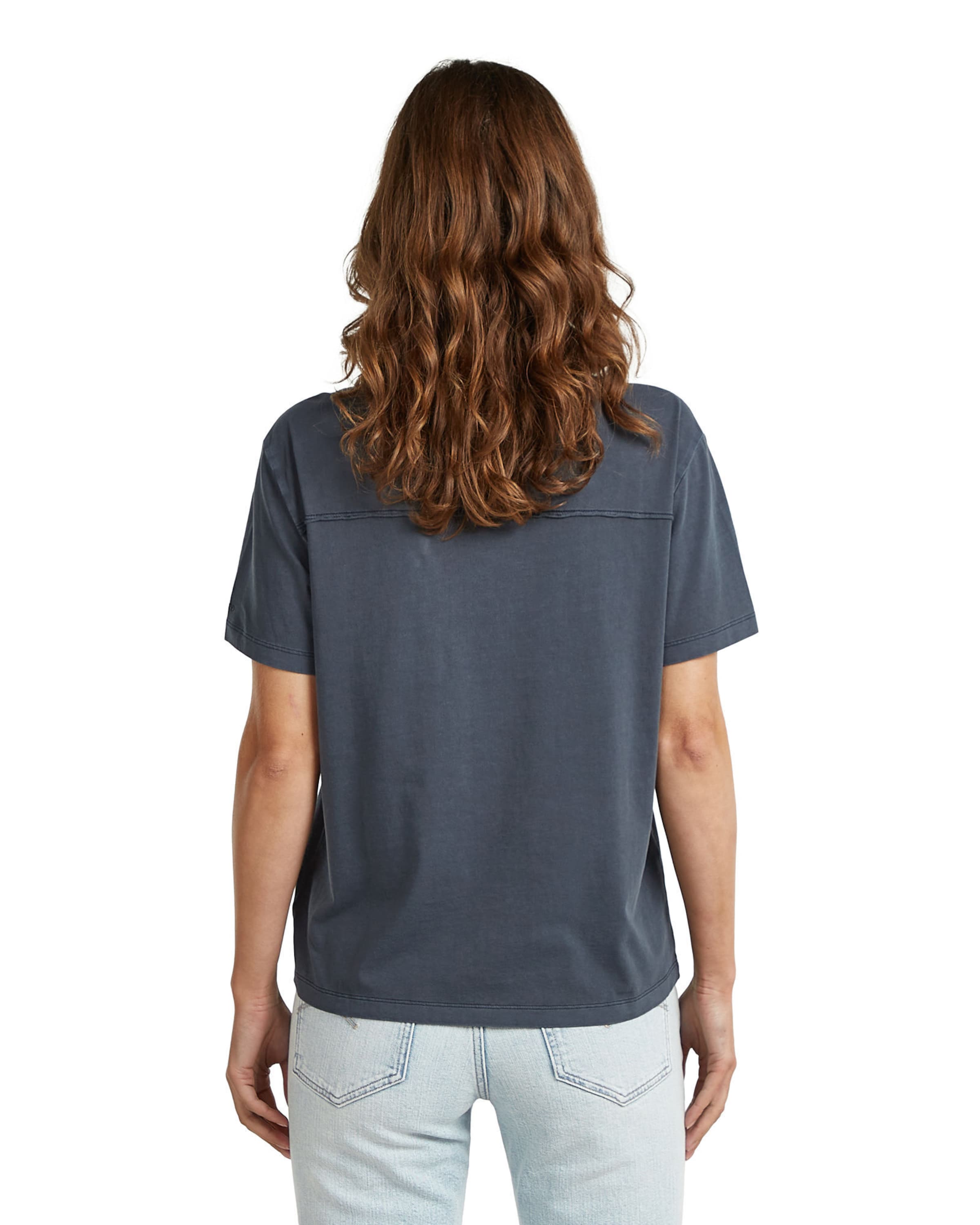 G-STAR Shirt 'Washed Seam T-Shirt' in Blauw