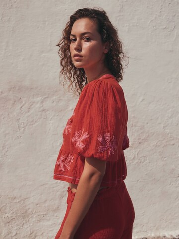 Next Bluse in Rot