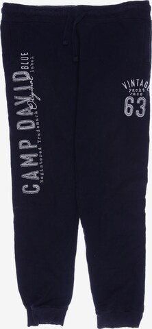 CAMP DAVID Pants in 35-36 in Blue: front