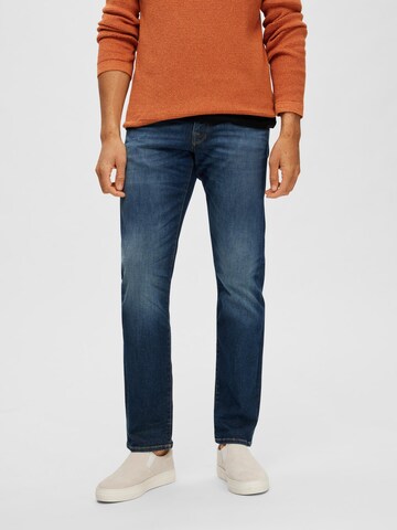 SELECTED HOMME Regular Jeans 'SCOTT' in Blauw: voorkant