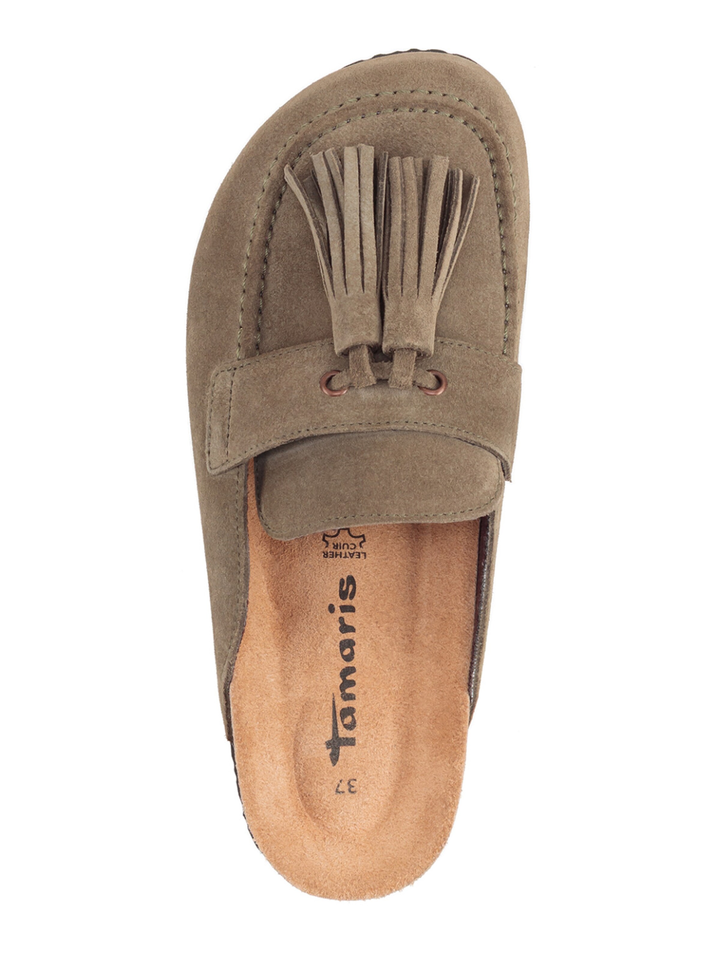 Mule Tamaris en vert