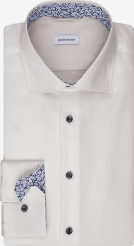 SEIDENSTICKER Slim Fit Hemd 'Smart Classics' in Weiß