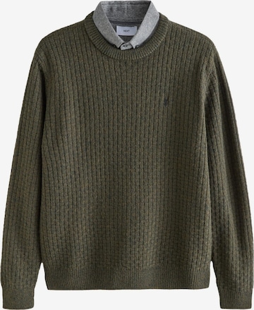 Next Neulepaita värissä vihreä: etupuoli