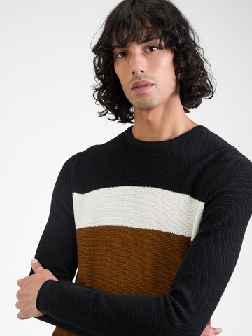 Only & Sons Sweater 'ONSHAYDEN' in Brown