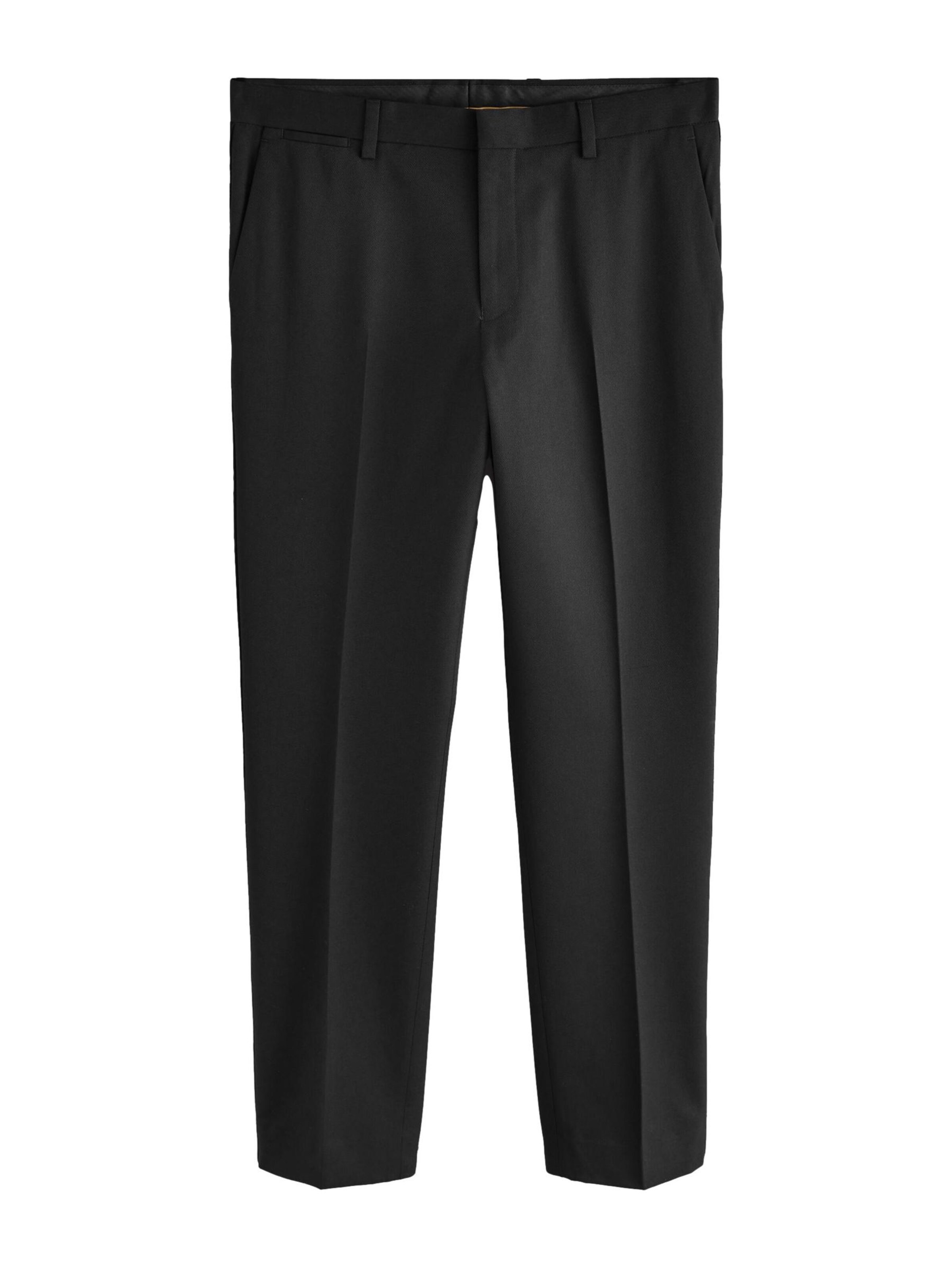 Next Pantalon à plis en noir, Vue avec produit