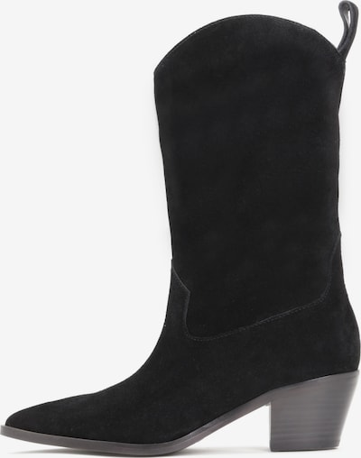 Kazar Bottes de cowboy en noir, Vue avec produit