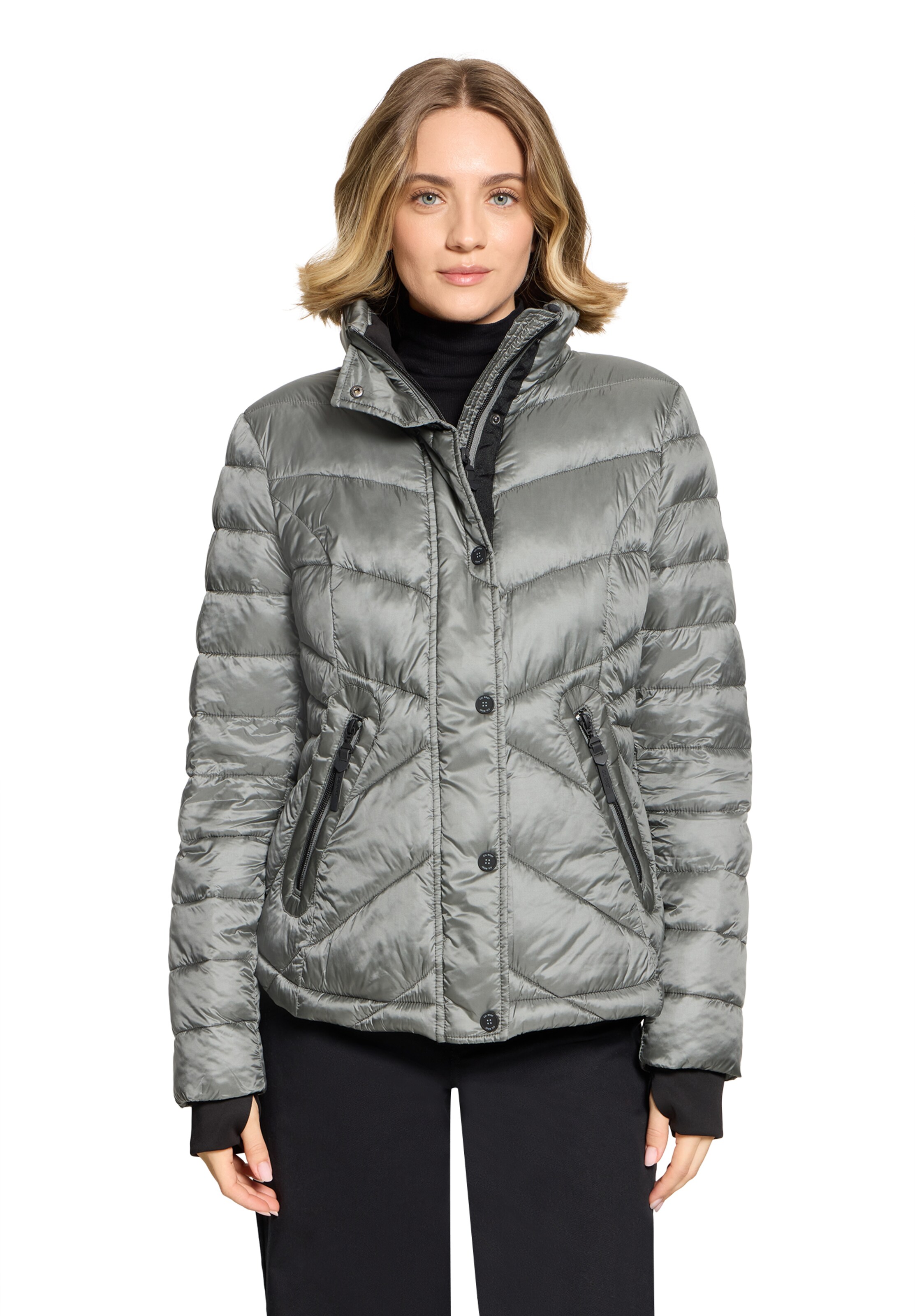 GIL BRET Between-Season Jacket in Grey: front