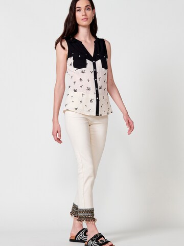 Camicia da donna di KOROSHI in bianco