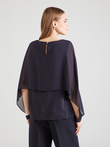 COMMA Bluse in Blau