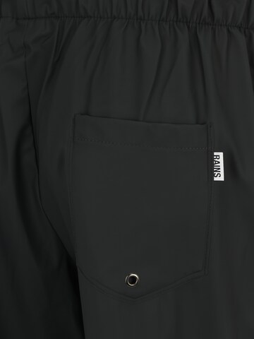 RAINS Tapered Trousers in Black