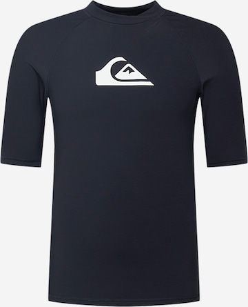 Tricou funcțional 'HEATER' de la QUIKSILVER pe negru: față