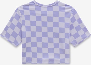 VANS - Camiseta 'CHECKER' en lila