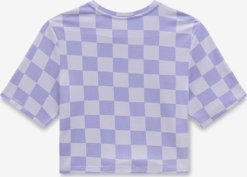 VANS T-shirt 'CHECKER' i lila