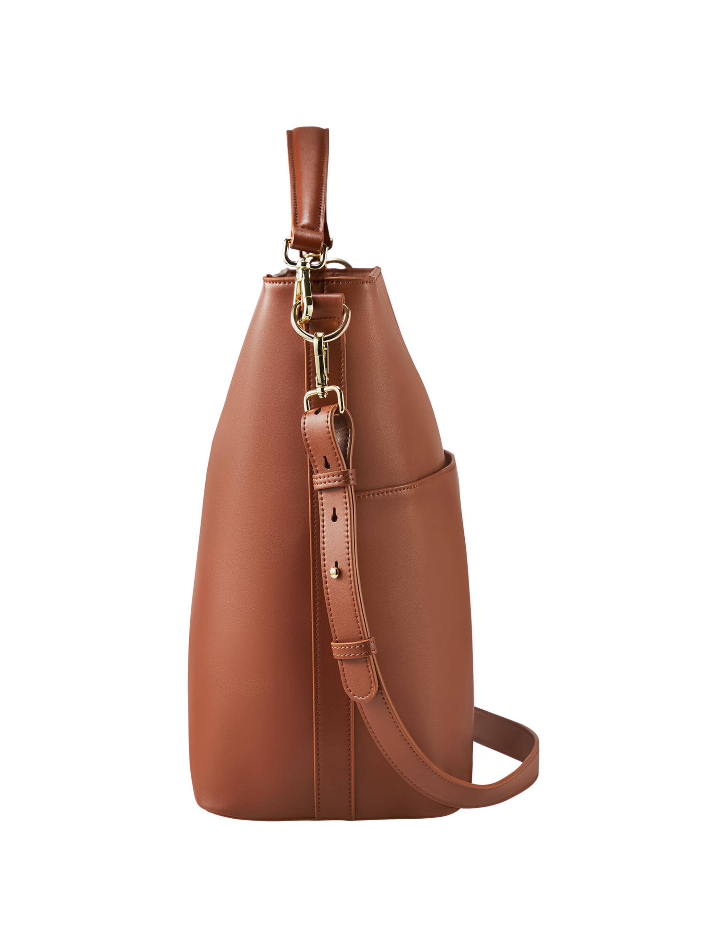 Victoria Hyde Skuldertaske 'Kloey' i brun