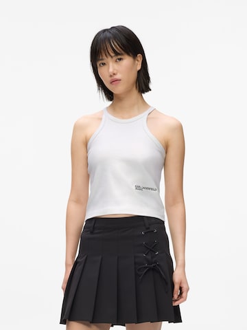 KARL LAGERFELD JEANS Toppi värissä hopea: etupuoli