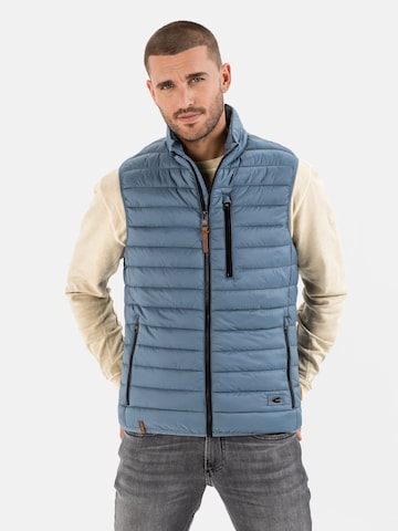 CAMEL ACTIVE Bodywarmer in Blauw: voorkant