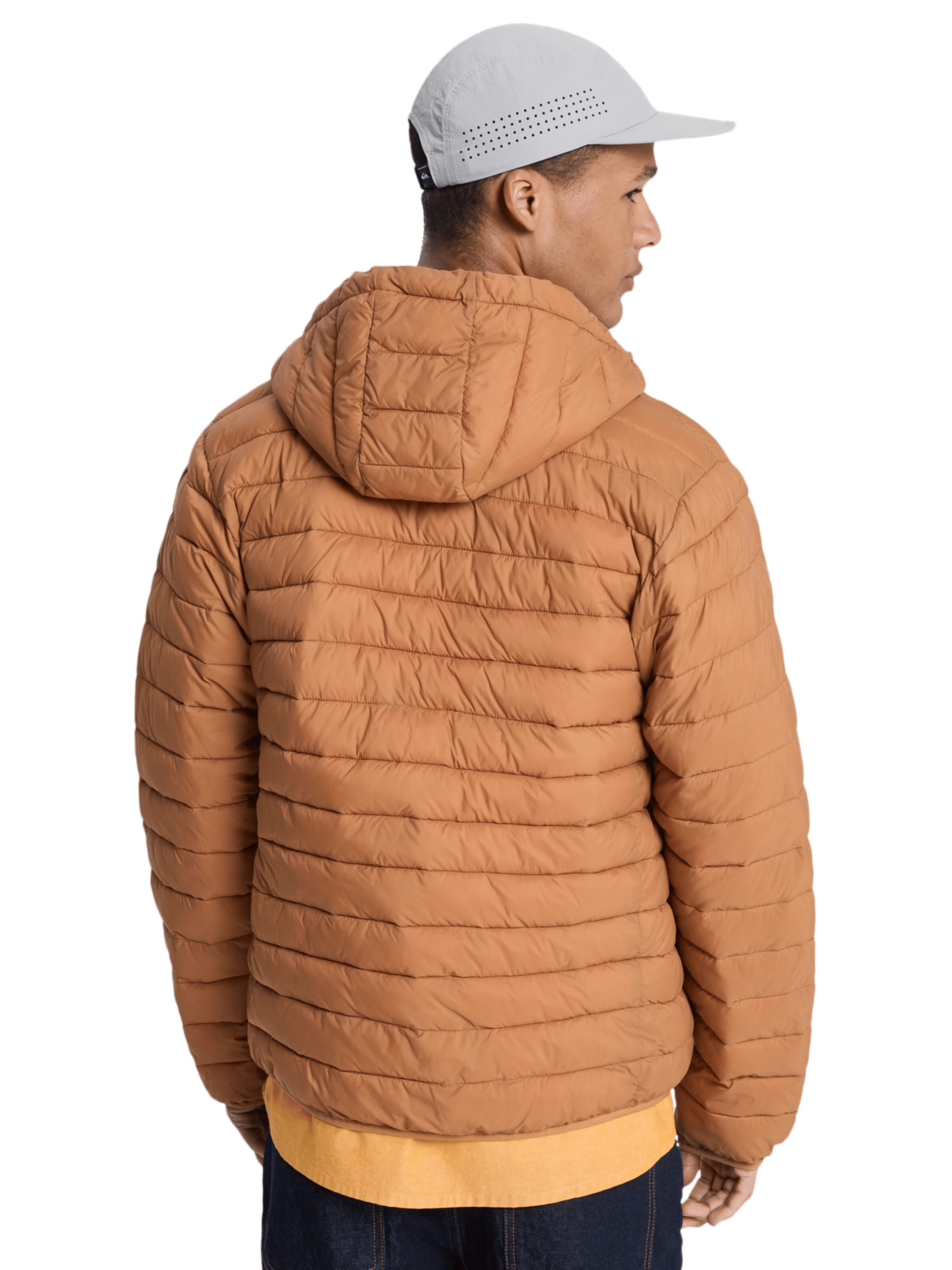 QUIKSILVER Between-Season Jacket 'Scaly' in Brown