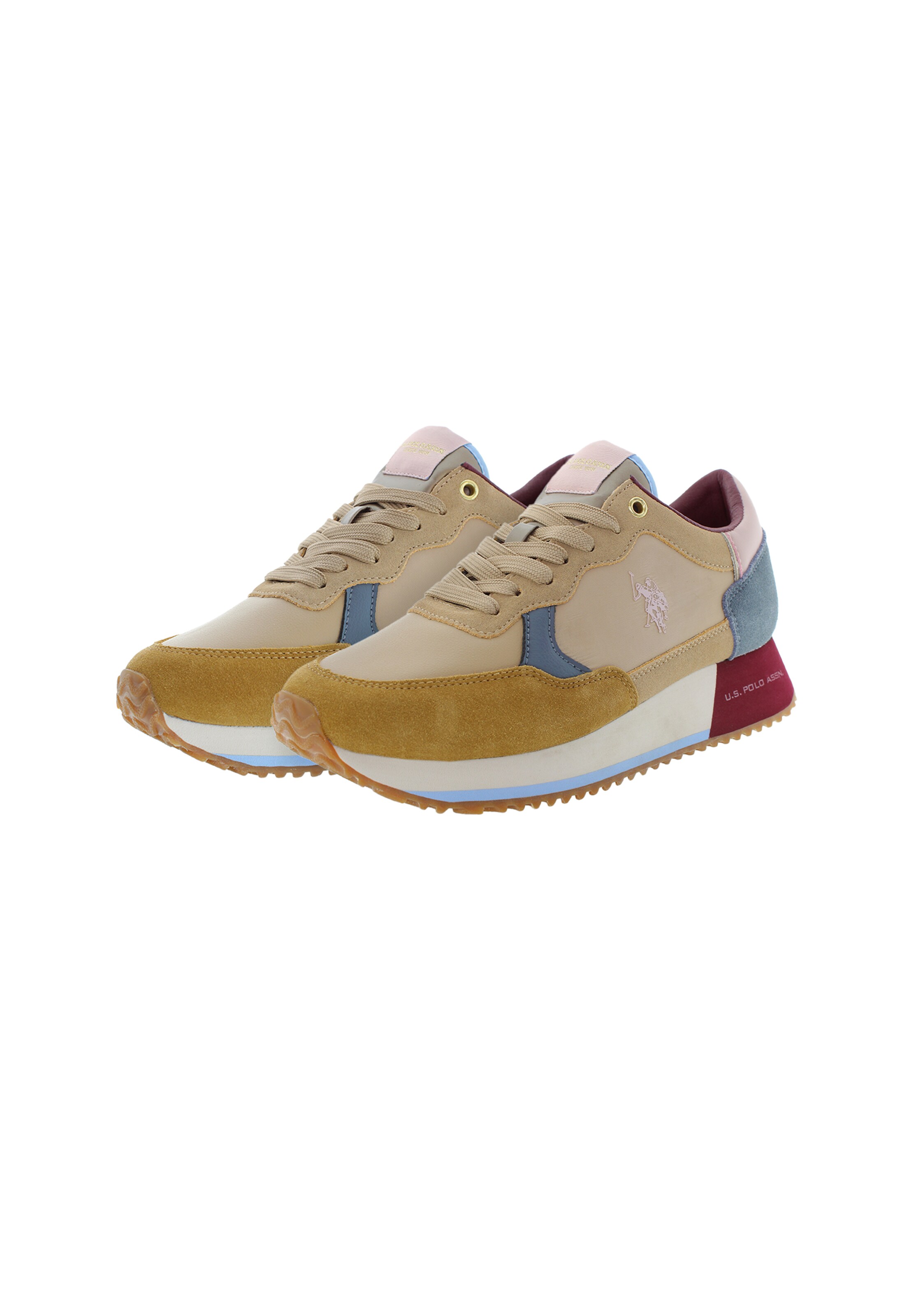 Sneaker bassa 'SACHA005WDSN1' di U.S. POLO ASSN. in marrone