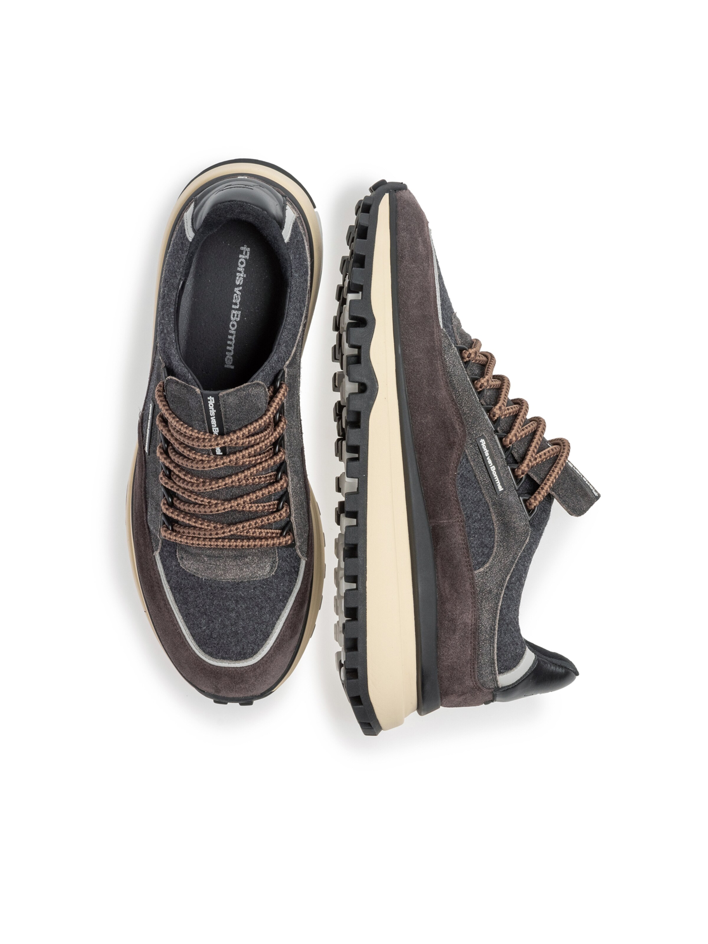 Floris van Bommel Sneaker 'De Gripper 03' in Grau