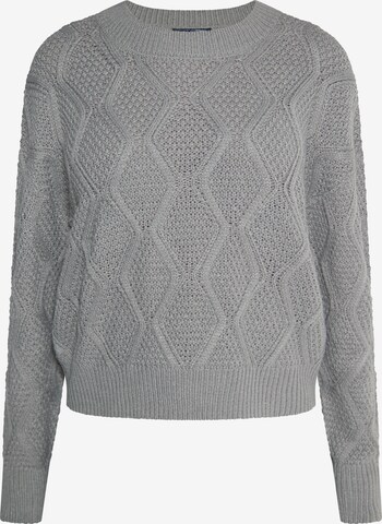 DreiMaster Vintage Sweater in Grey: front