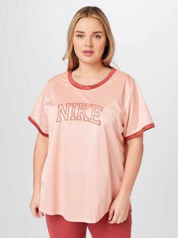 Nike Sportswear - Camisa funcionais em rosa: frente