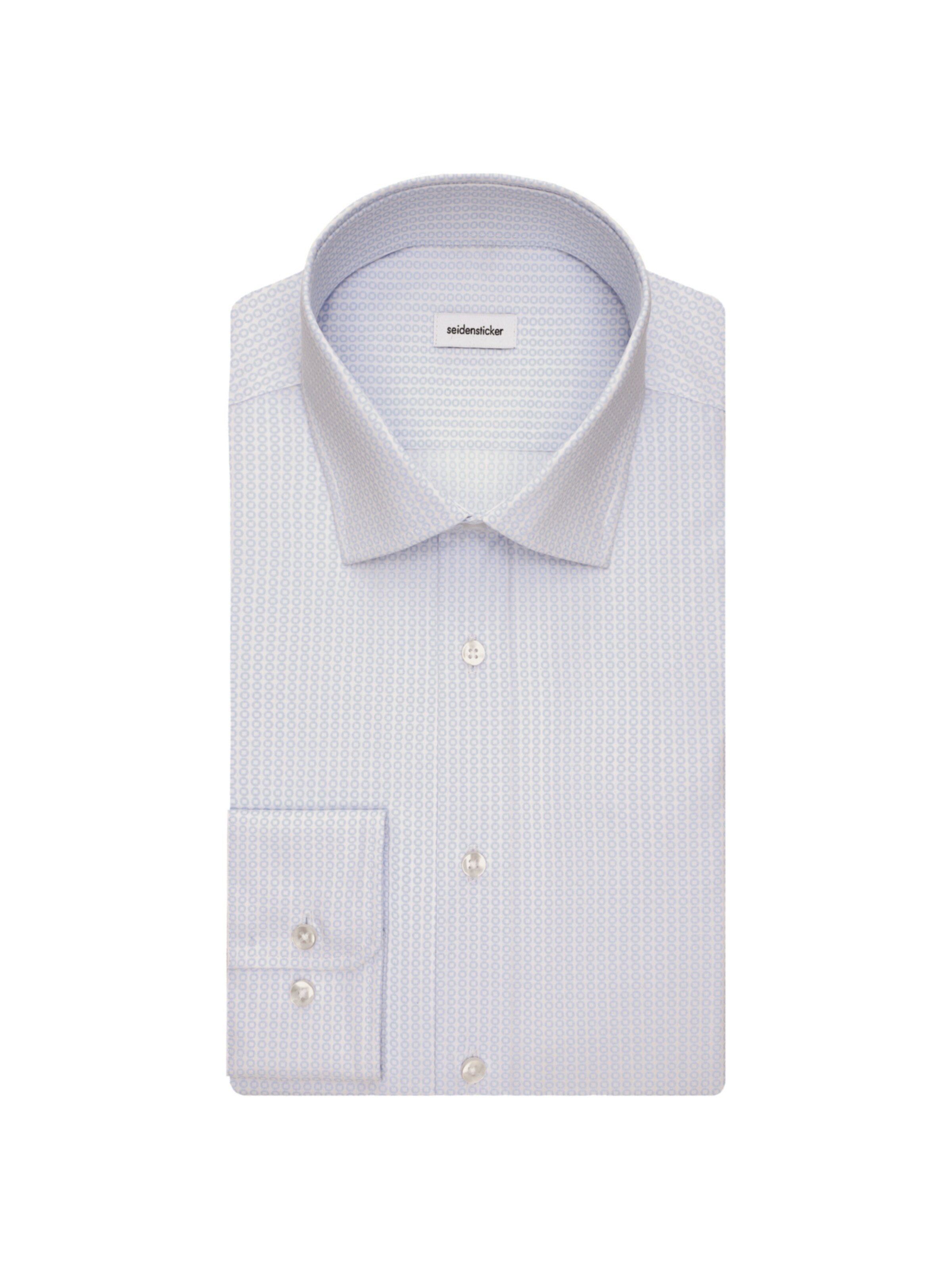 SEIDENSTICKER Slim fit Business shirt 'Smart Essentials' in Blue