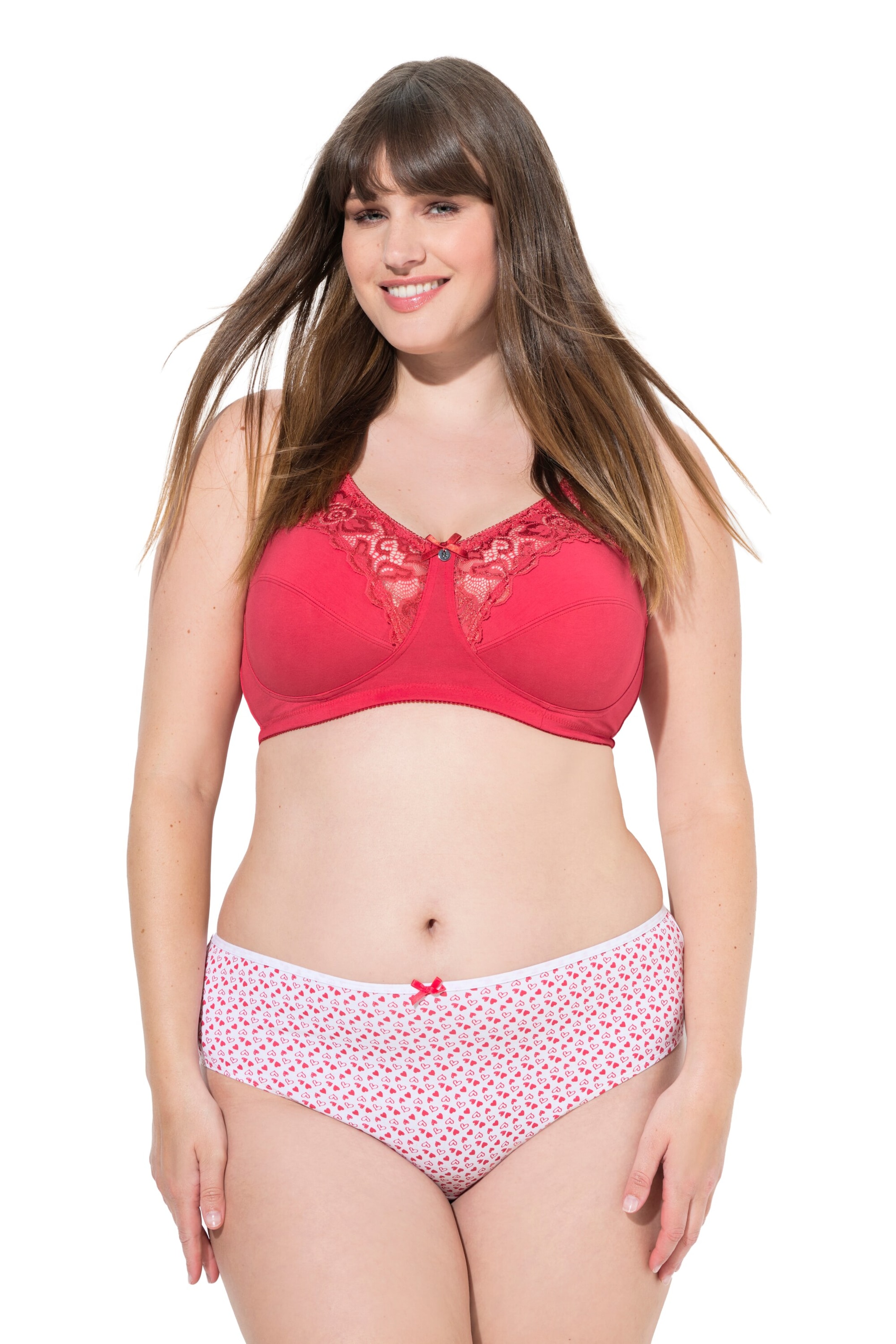 Ulla Popken Slip in Blauw: voorkant