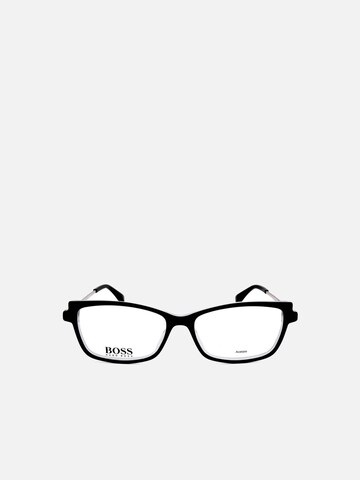 HUGO BOSS Sunglasses 'Hugo Boss BOSS 1111 55/16/140 Eyewear Frame' in Black: front