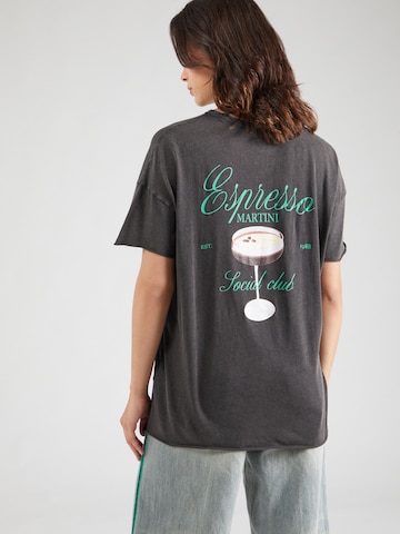 ONLY Oversized shirt 'ONLLUCY' in Grijs: voorkant