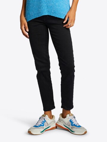 Rich & Royal Skinny Jeans in Black: front