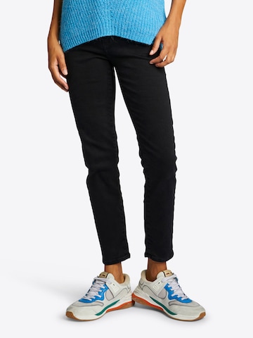 Rich & Royal Skinny Jeans in Black: front