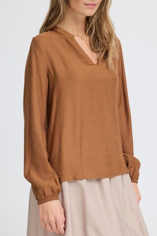 ICHI Bluse 'IHSABELLA' in Braun