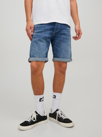 JACK & JONES Regular Jeans 'Chris Wood' i blå: forside