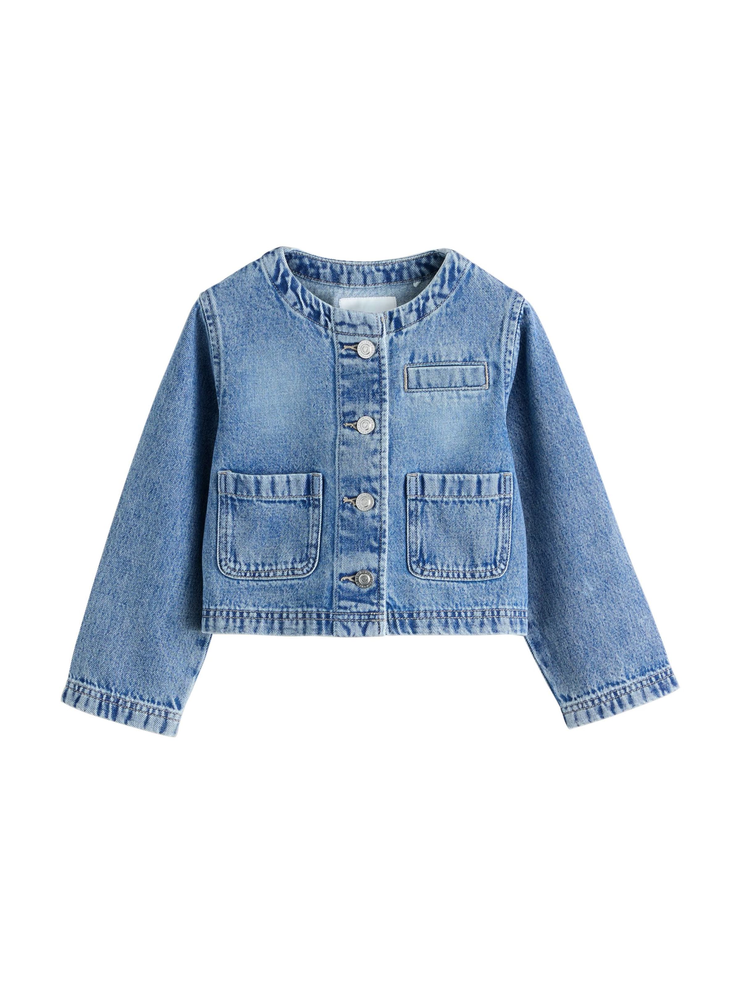 Next Between-season jacket in Blue: front