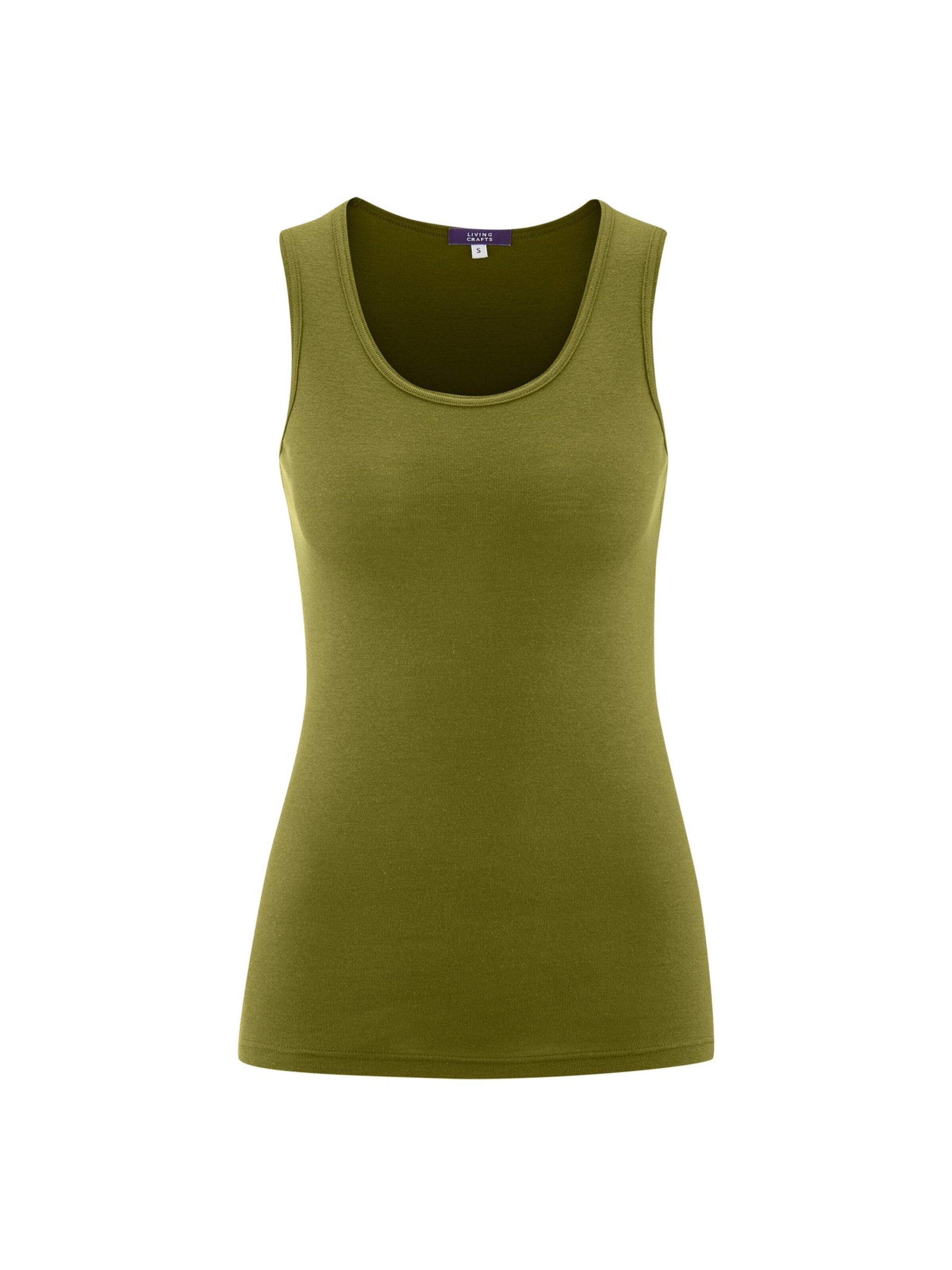 Living Crafts Undershirt 'BERYL' in Green: front