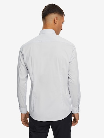 ESPRIT Slim fit Button Up Shirt in Blue