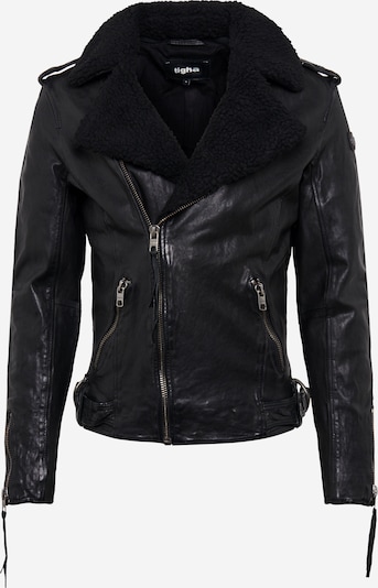 tigha Jacke ' Berend ' in schwarz, Produktansicht