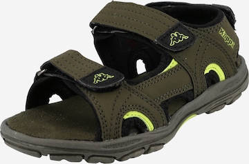 KAPPA Sandals & Slippers 'Early II' in Green: front