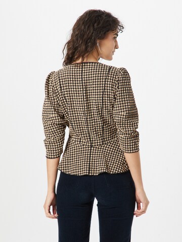 Notes du Nord Blouse 'Emmi' in Bruin