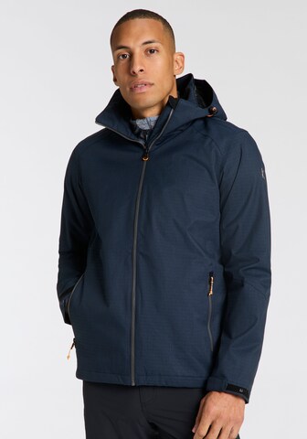 KILLTEC Outdoorjacke in Blau: Vorderseite