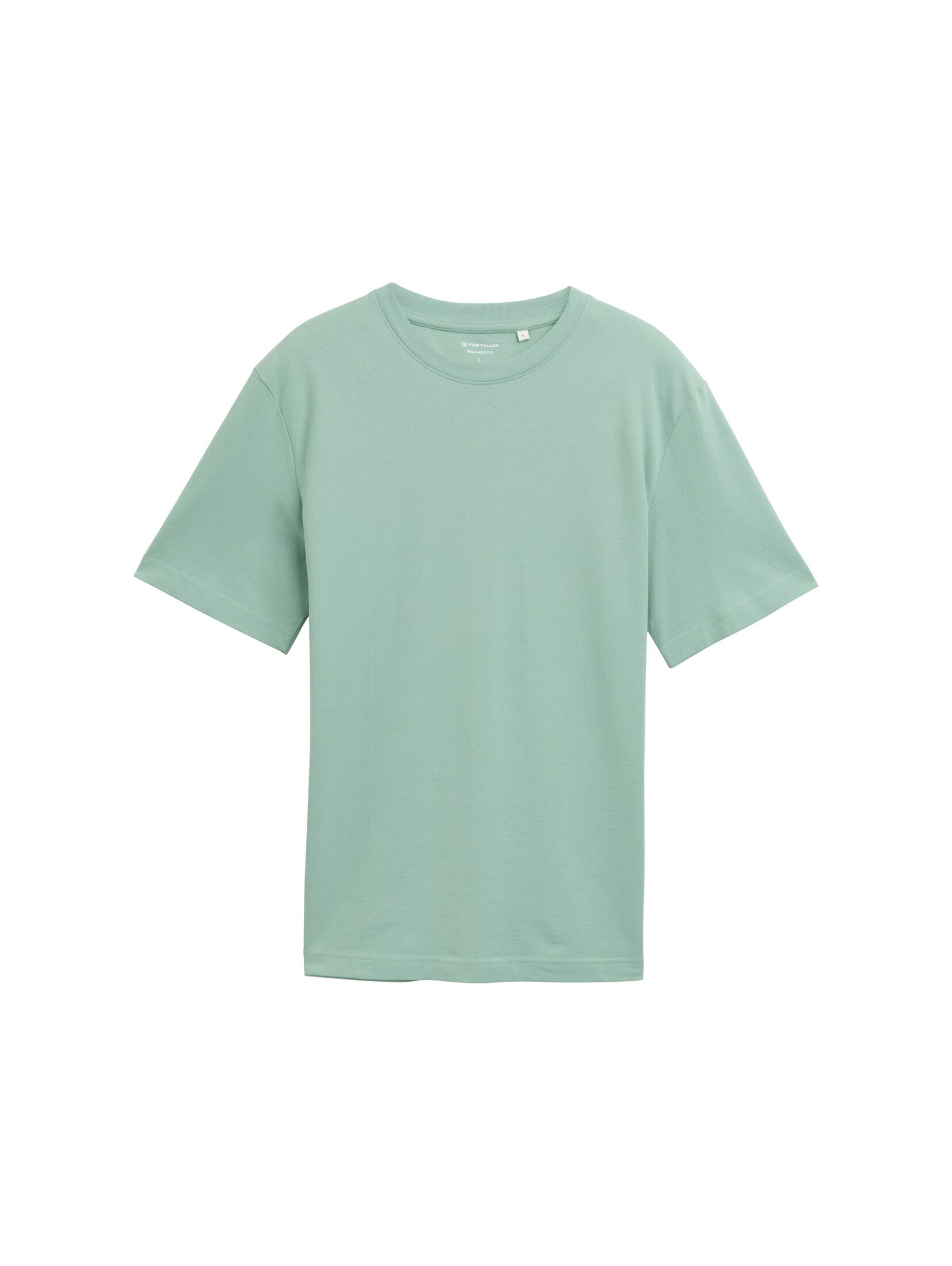 TOM TAILOR Shirt in Groen: voorkant